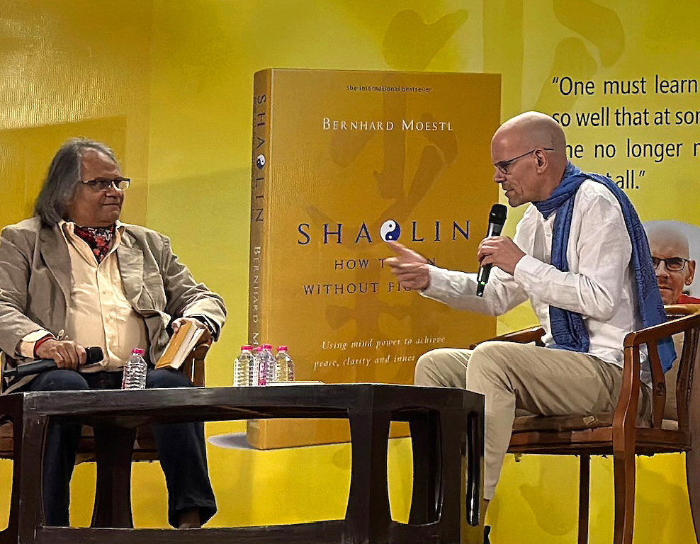 Shaolin Präsentation in Indien